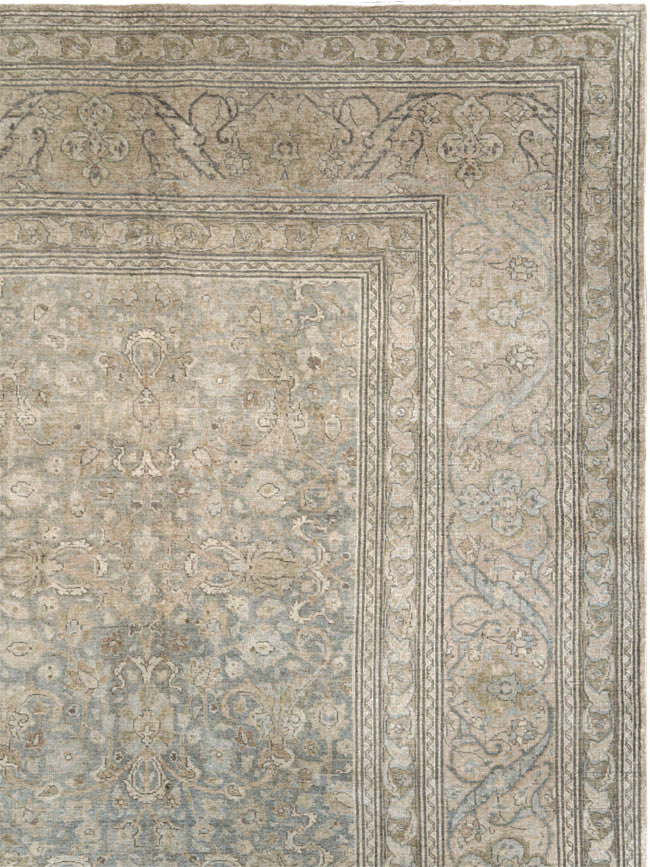 Vintage Persian Tabriz Carpet, No.20309 - Gsblank