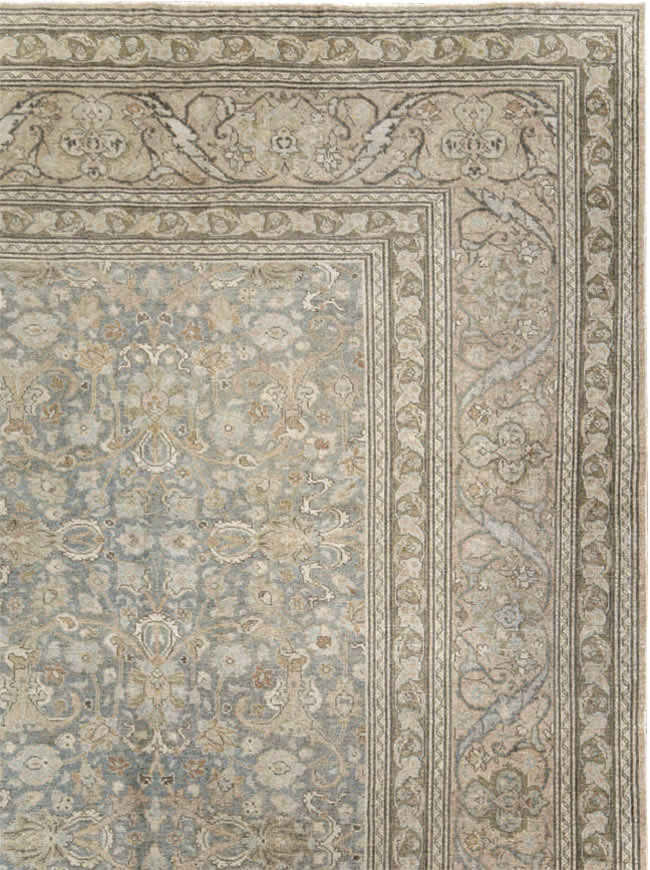 Vintage Persian Tabriz Carpet, No.20309 - Gsblank