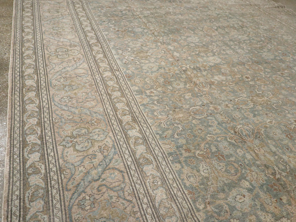Vintage Persian Tabriz Carpet, No.20309 - Gsblank
