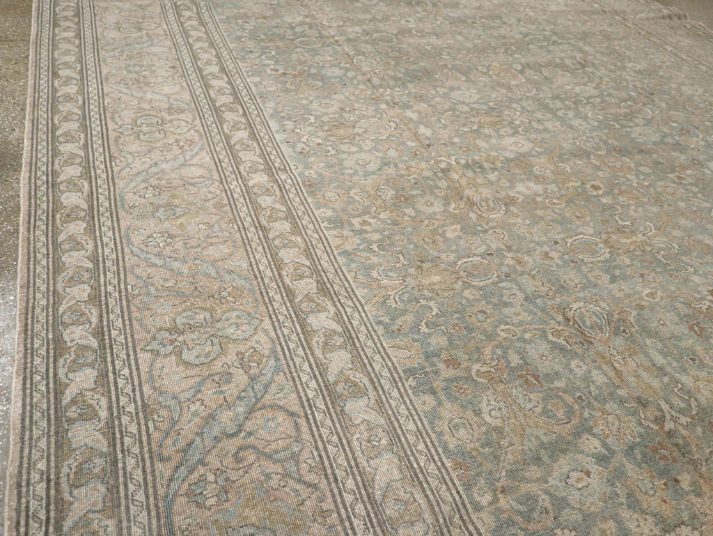Vintage Persian Tabriz Carpet, No.20309 - Gsblank