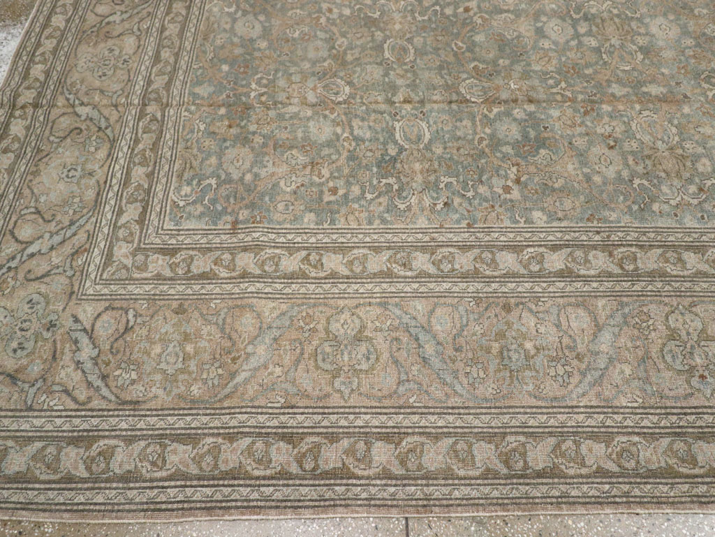 Vintage Persian Tabriz Carpet, No.20309 - Gsblank