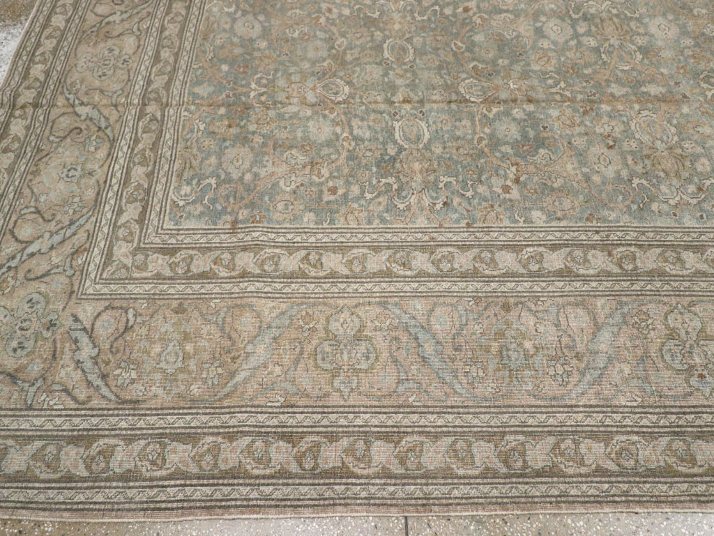 Vintage Persian Tabriz Carpet, No.20309 - Gsblank