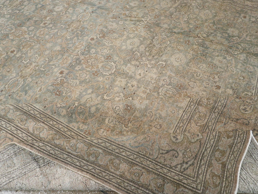 Vintage Persian Tabriz Carpet, No.20309 - Gsblank