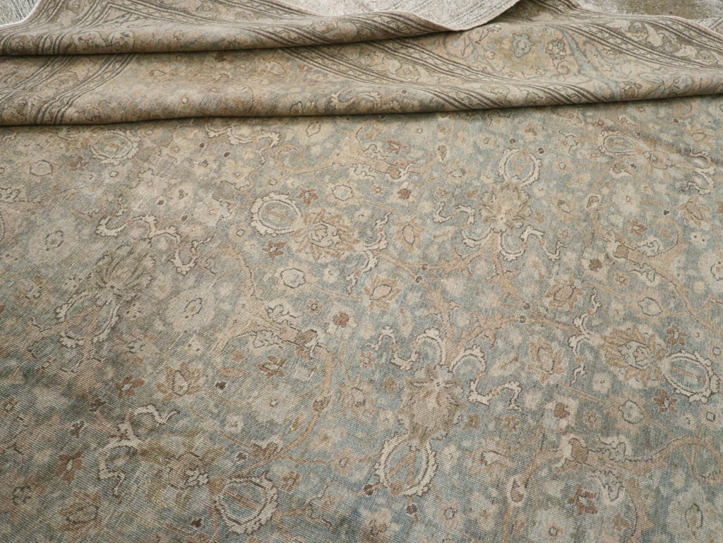 Vintage Persian Tabriz Carpet, No.20309 - Gsblank