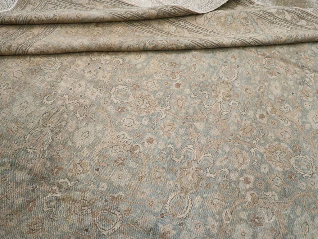 Vintage Persian Tabriz Carpet, No.20309 - Gsblank