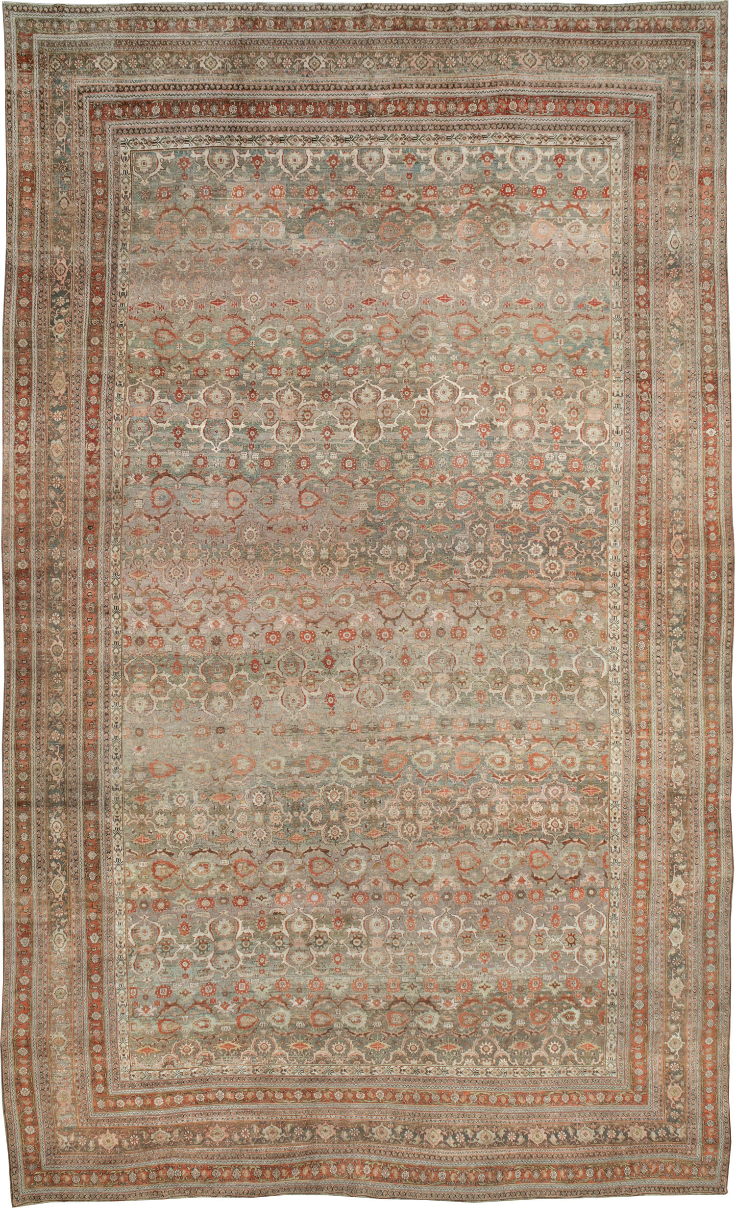 Antique Persian Bidjar Carpet, No.20312 - Gsblank