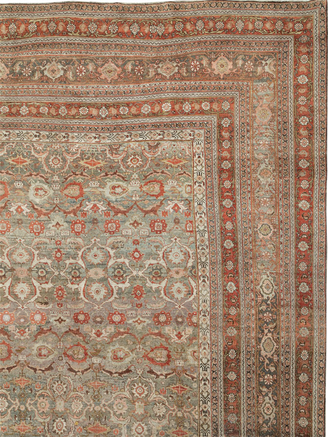 Antique Persian Bidjar Carpet, No.20312 - Gsblank