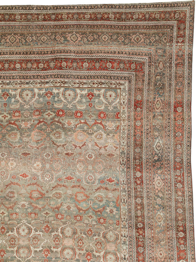 Antique Persian Bidjar Carpet, No.20312 - Gsblank