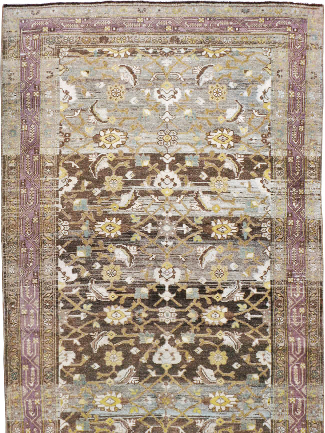 Vintage Persian Malayer Runner, No.20315 - Gsblank