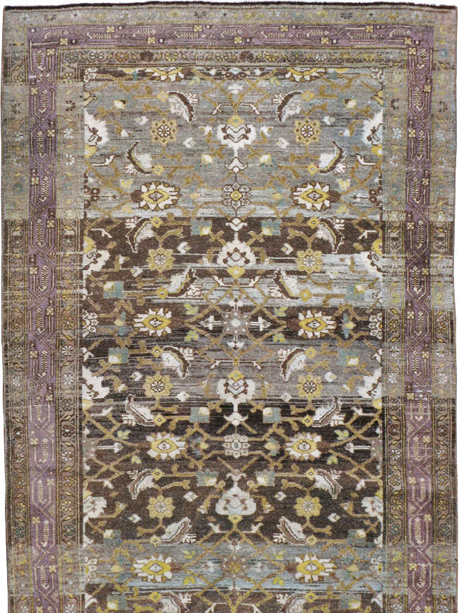 Vintage Persian Malayer Runner, No.20315 - Gsblank