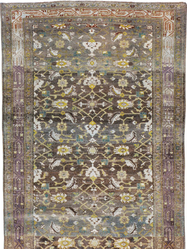 Vintage Persian Malayer Runner, No.20315 - Gsblank