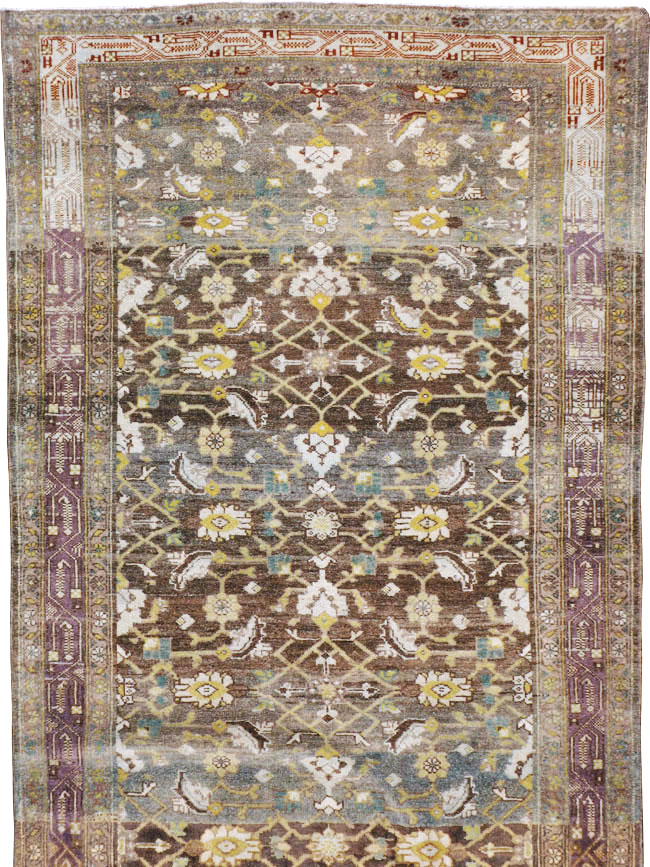 Vintage Persian Malayer Runner, No.20315 - Gsblank