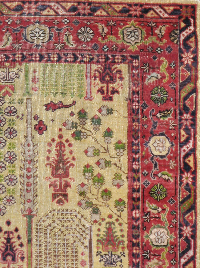 Antique Turkish Sivas Carpet, No.20327 - Gsblank