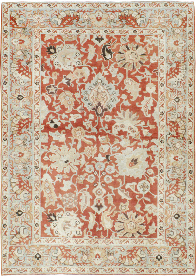 Vintage Persian Tabriz Rug, No.20329 - Gsblank