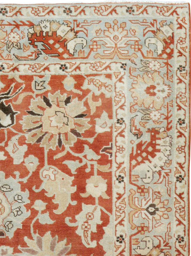 Vintage Persian Tabriz Rug, No.20329 - Gsblank