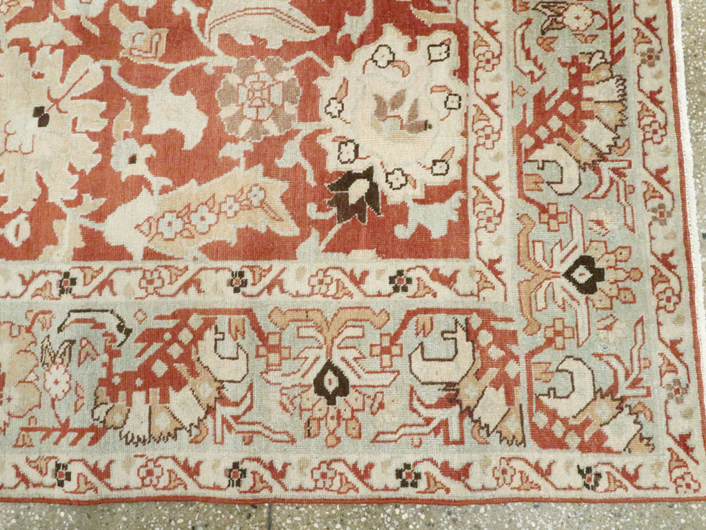 Vintage Persian Tabriz Rug, No.20329 - Gsblank