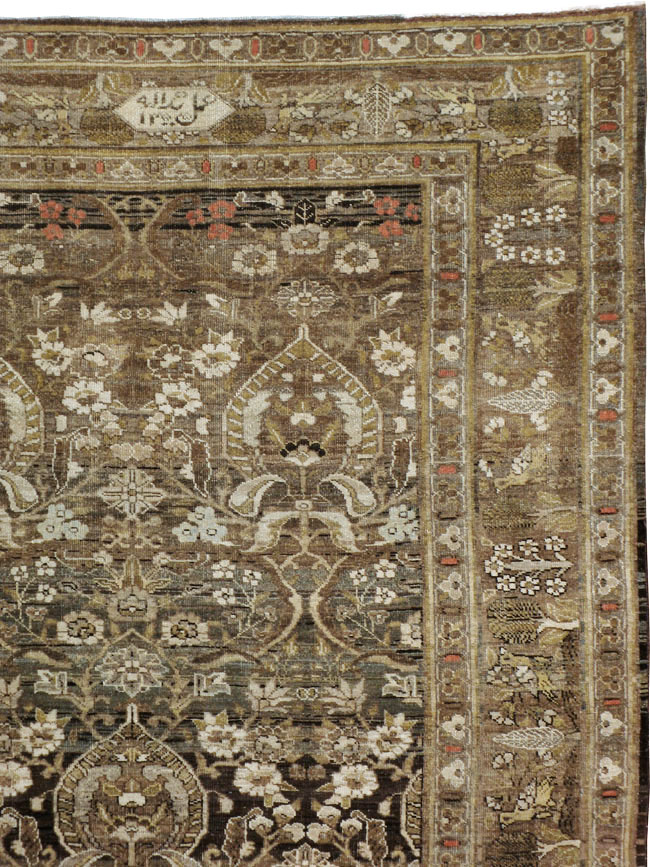 Antique Persian Tabriz Carpet, No.20330 - Gsblank