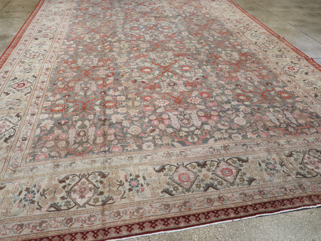 Antique Persian Tabriz Carpet, No.20338 - Gsblank