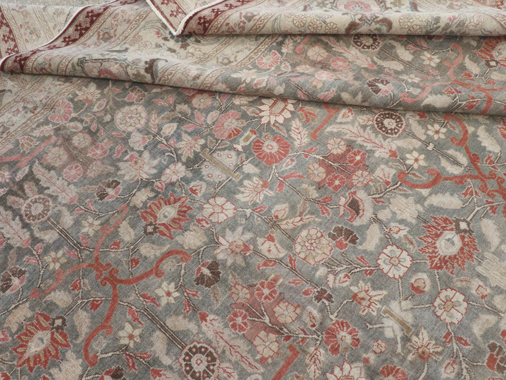 Antique Persian Tabriz Carpet, No.20338 - Gsblank