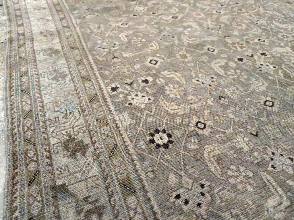 Vintage Persian Malayer Accent Carpet, No.20344 - Gsblank