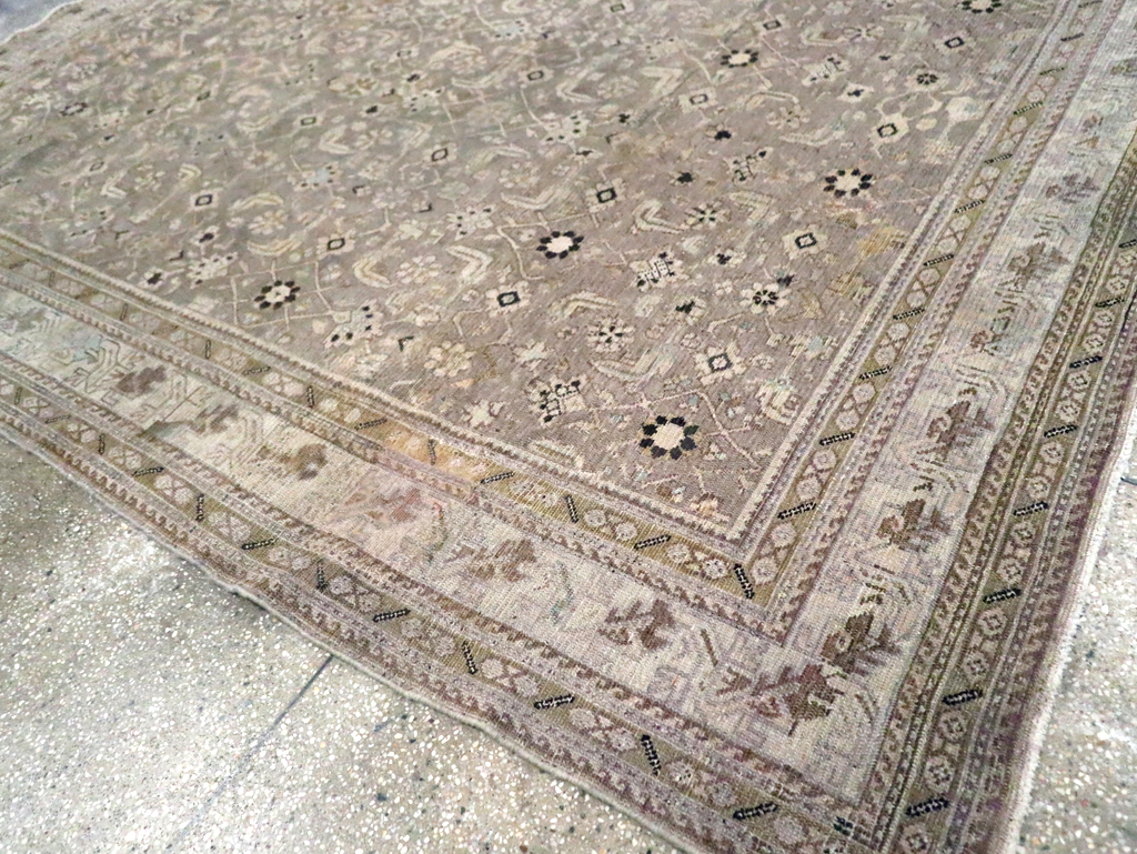 Vintage Persian Malayer Accent Carpet, No.20344 - Gsblank