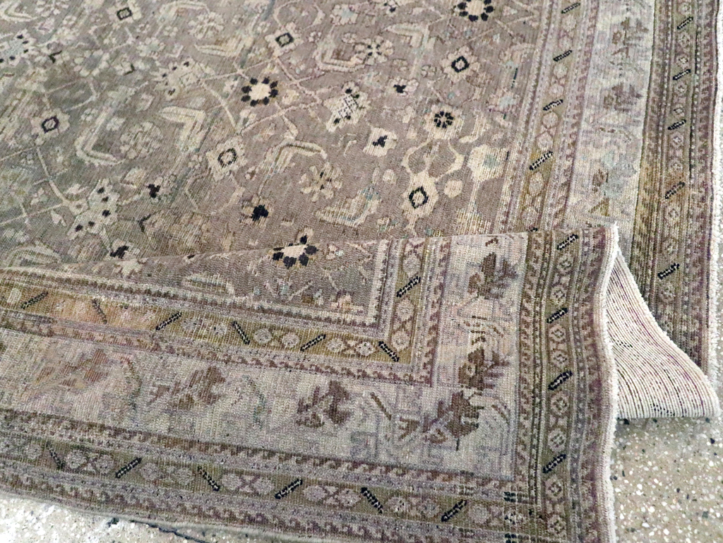 Vintage Persian Malayer Accent Carpet, No.20344 - Gsblank
