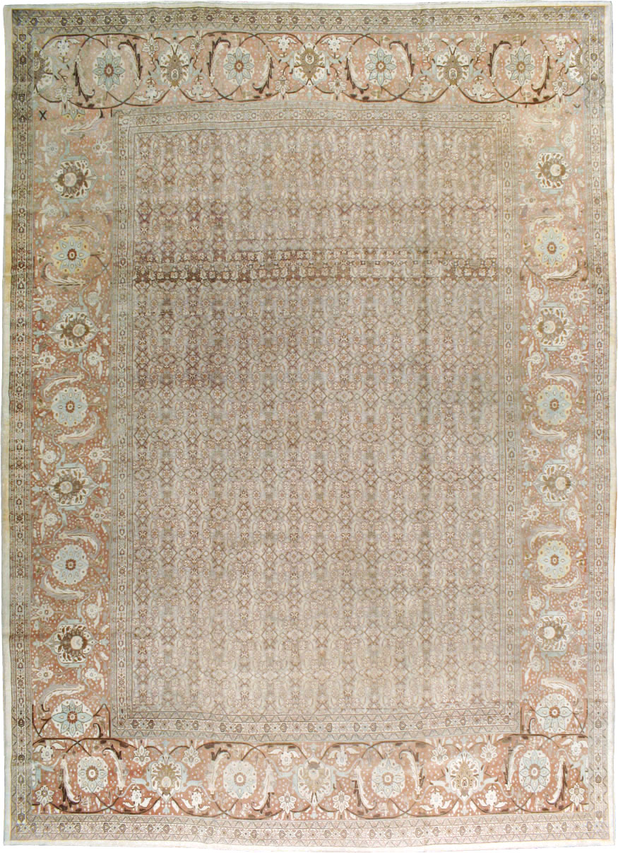 Antique Tabriz Persian Carpet, No.20356 - Gsblank