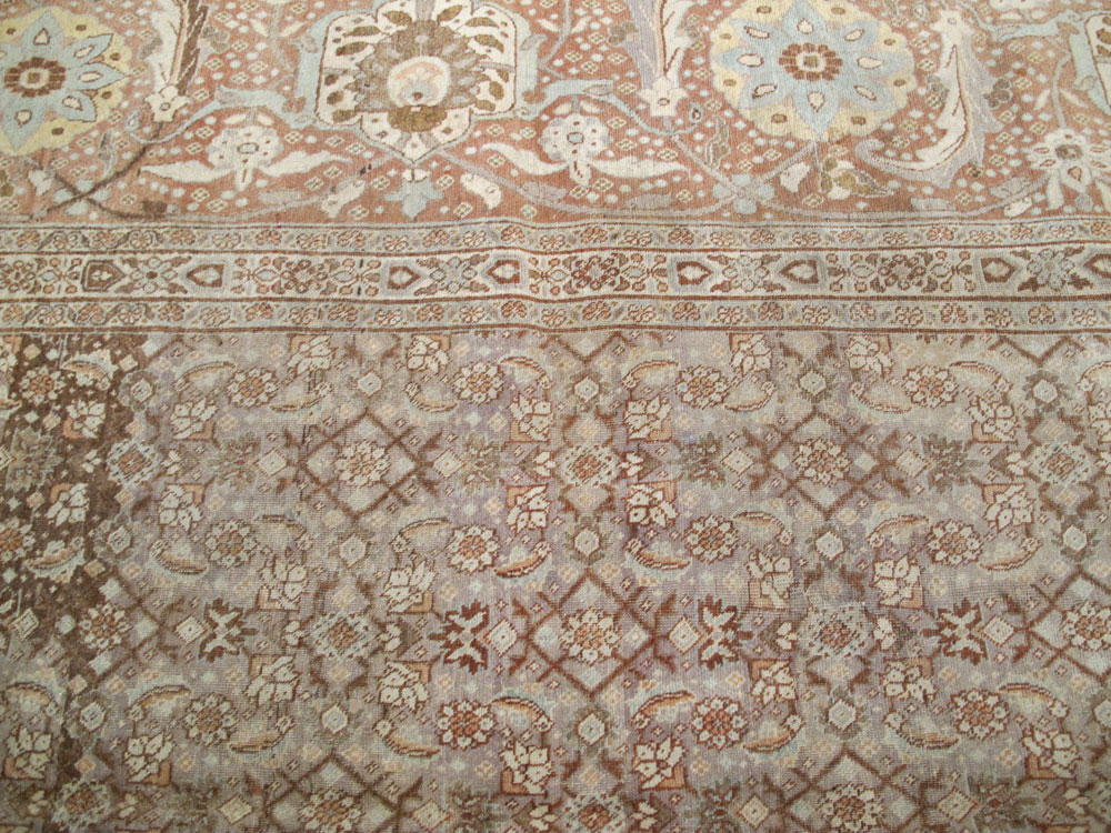 Antique Tabriz Persian Carpet, No.20356 - Gsblank