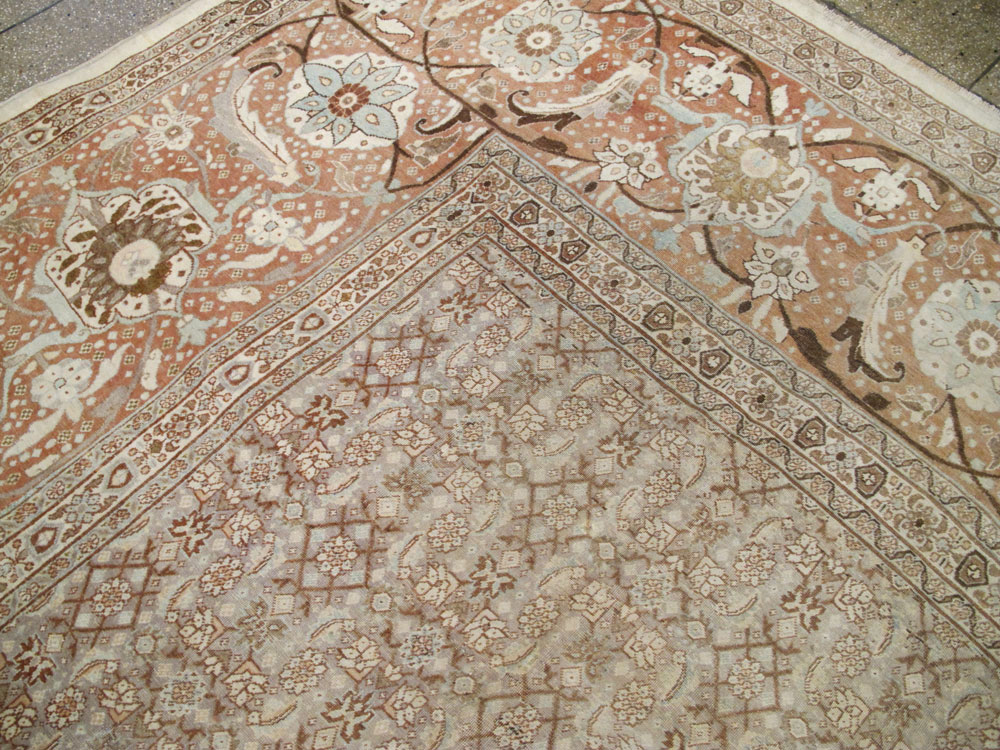 Antique Tabriz Persian Carpet, No.20356 - Gsblank