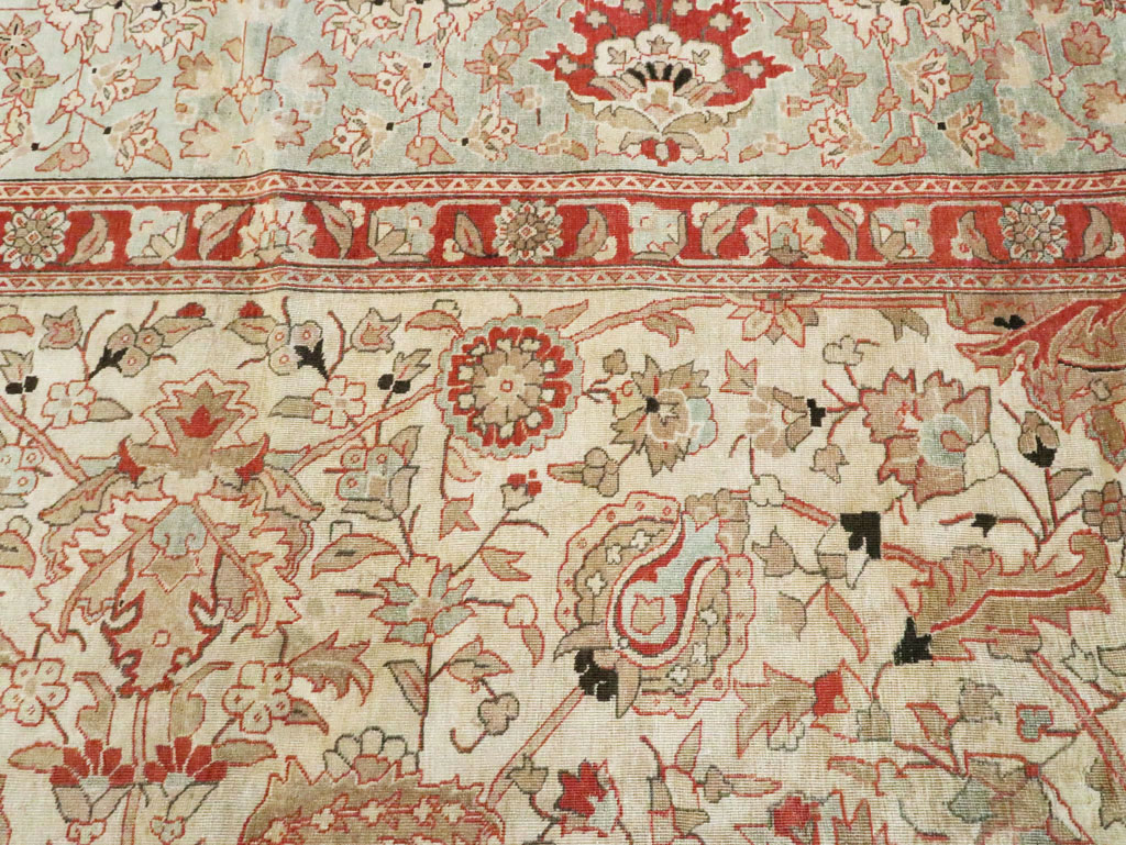 Antique Persian Tabriz Carpet, No.20357 - Gsblank