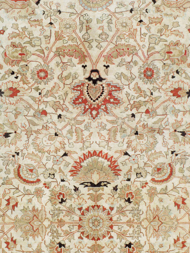 Antique Persian Tabriz Carpet, No.20357 - Gsblank