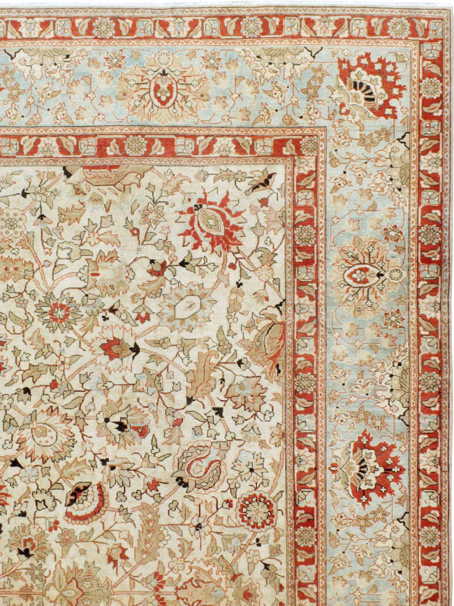 Antique Persian Tabriz Carpet, No.20357 - Gsblank