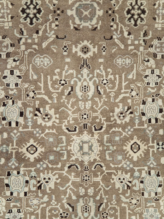 Vintage Persian Malayer Room Size Carpet, No.20388 - Gsblank