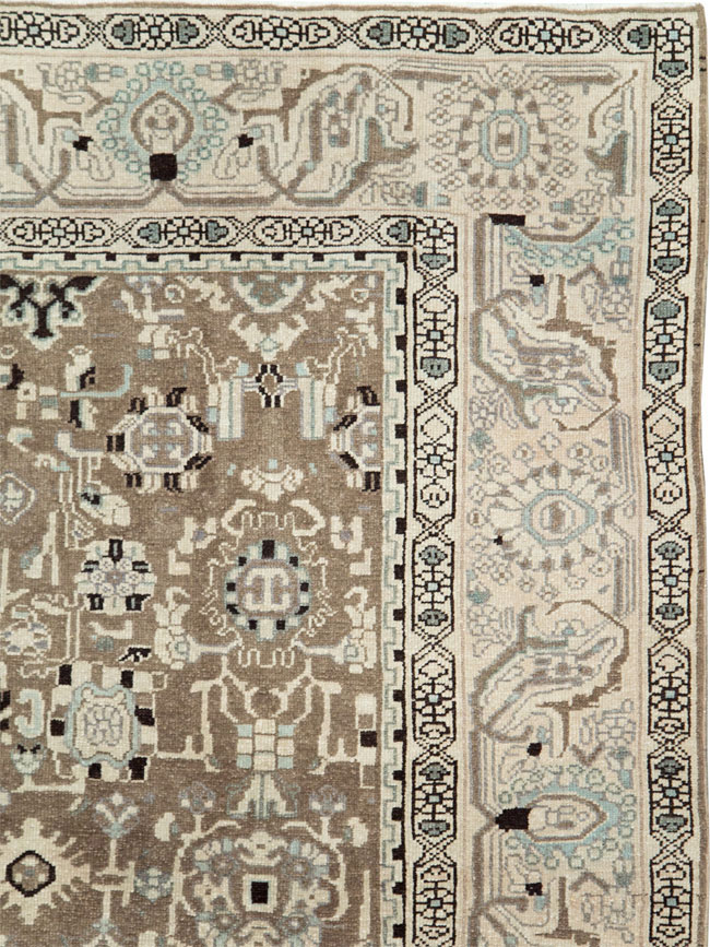 Vintage Persian Malayer Room Size Carpet, No.20388 - Gsblank