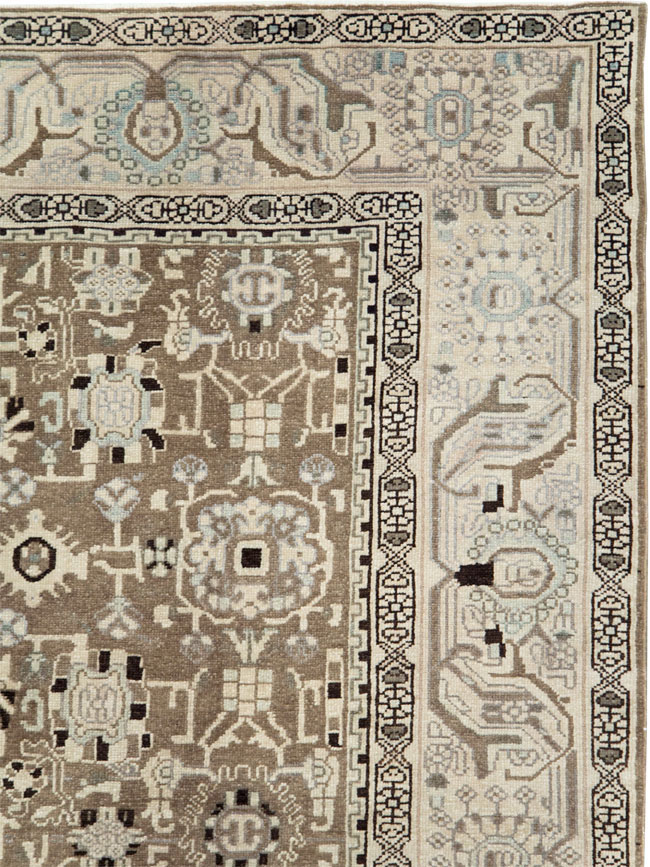 Vintage Persian Malayer Room Size Carpet, No.20388 - Gsblank