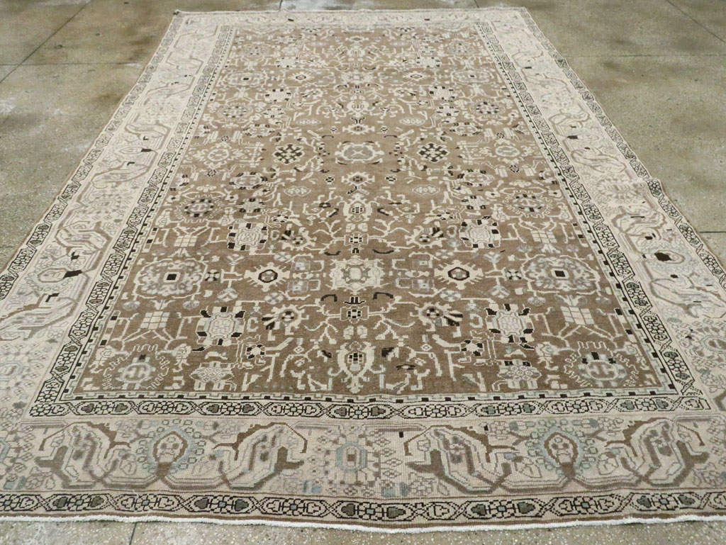 Vintage Persian Malayer Room Size Carpet, No.20388 - Gsblank