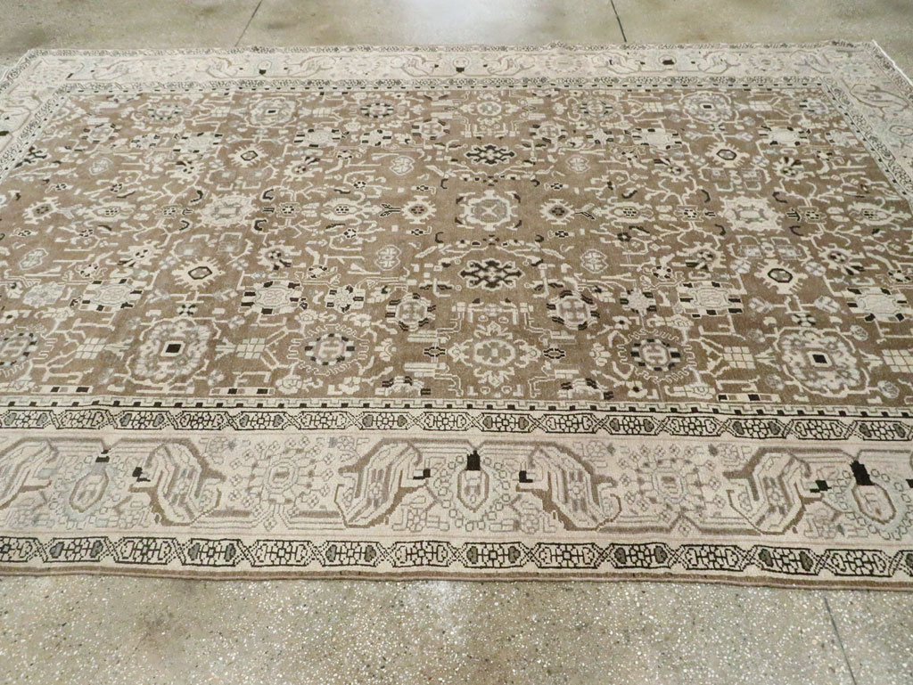 Vintage Persian Malayer Room Size Carpet, No.20388 - Gsblank