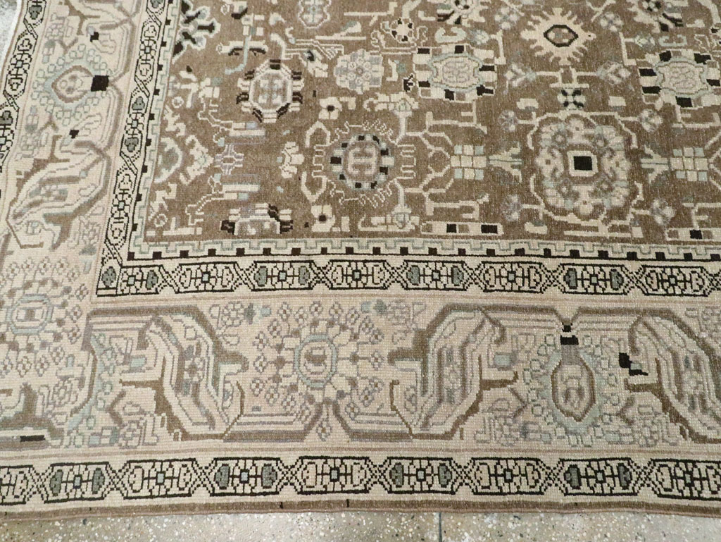 Vintage Persian Malayer Room Size Carpet, No.20388 - Gsblank