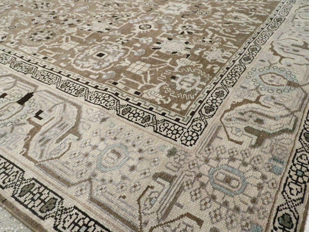 Vintage Persian Malayer Room Size Carpet, No.20388 - Gsblank