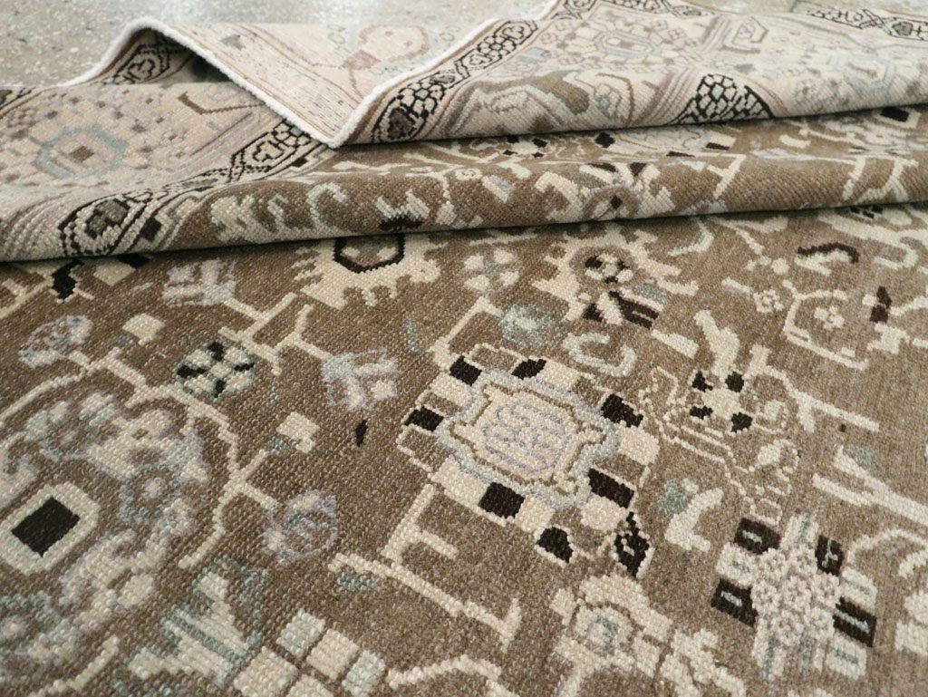 Vintage Persian Malayer Room Size Carpet, No.20388 - Gsblank