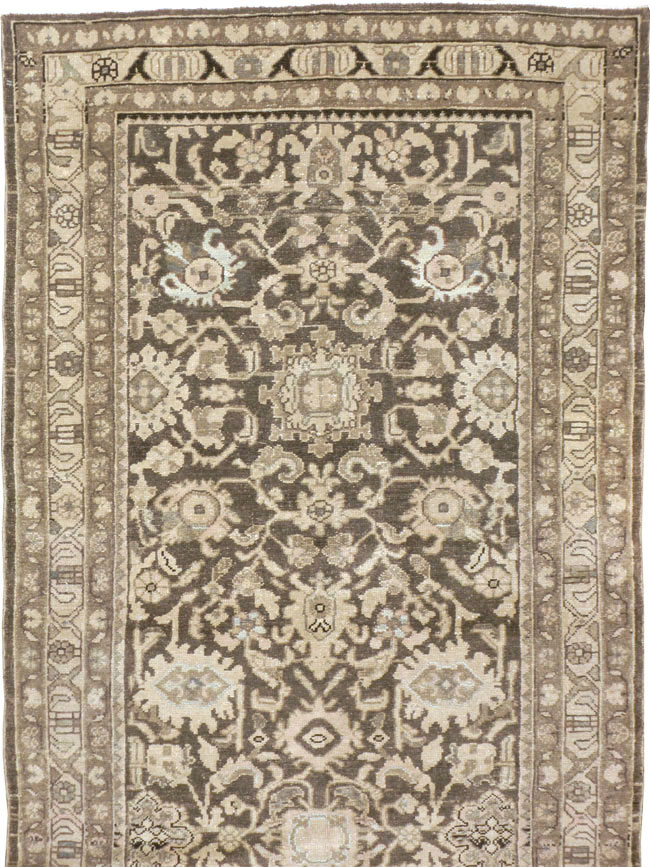 Vintage Persian Malayer Runner, No.20391 - Gsblank