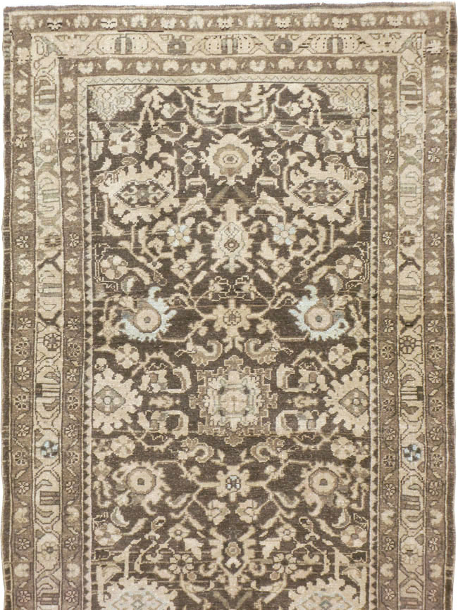 Vintage Persian Malayer Runner, No.20391 - Gsblank