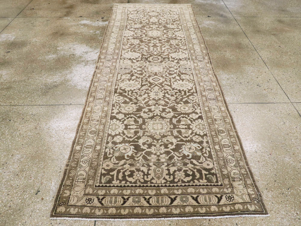 Vintage Persian Malayer Runner, No.20391 - Gsblank