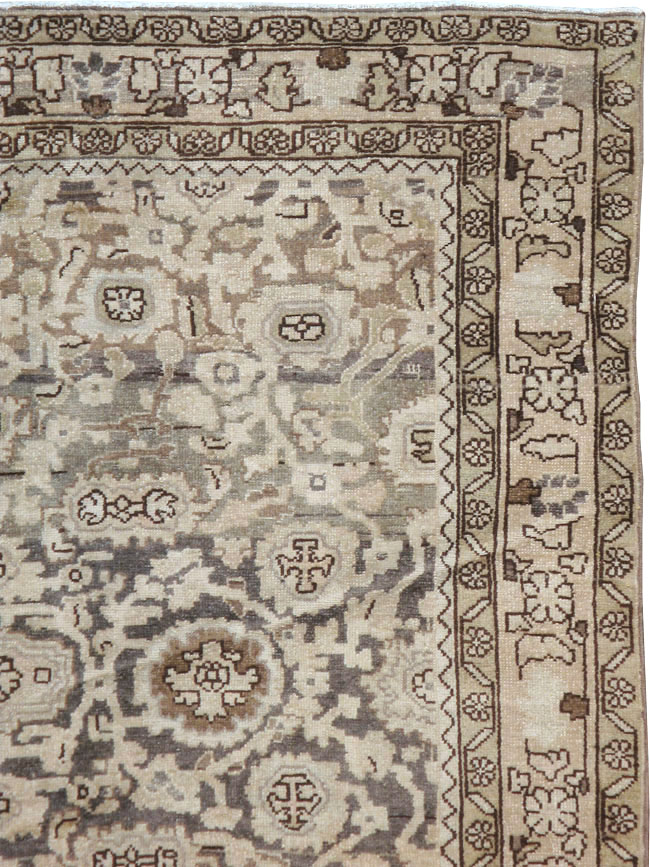 Vintage Persian Malayer Gallery Carpet, No.20393 - Gsblank