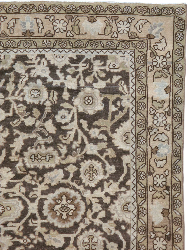 Vintage Persian Malayer Gallery Carpet, No.20393 - Gsblank