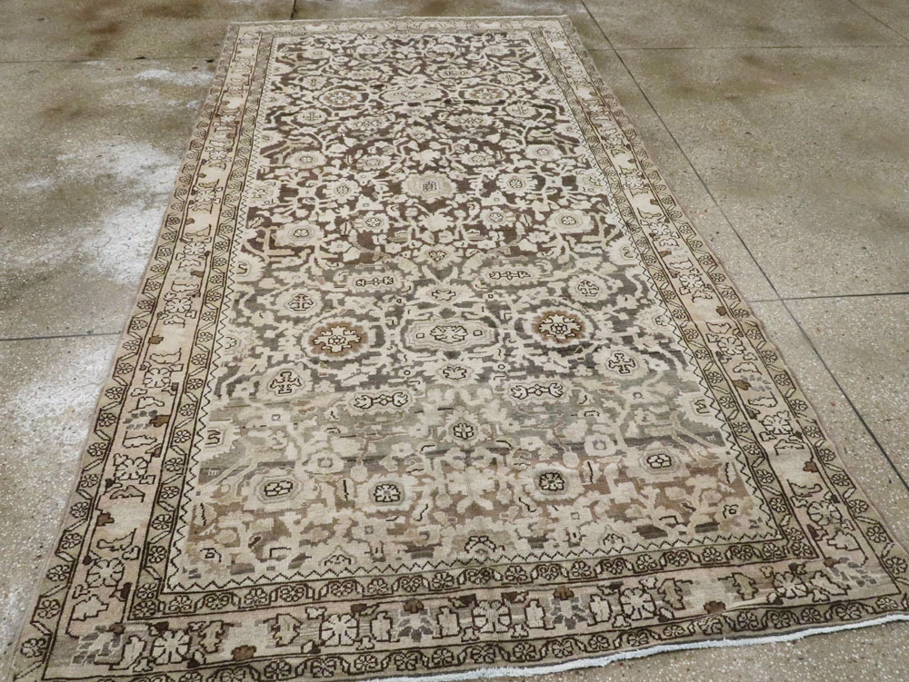 Vintage Persian Malayer Gallery Carpet, No.20393 - Gsblank