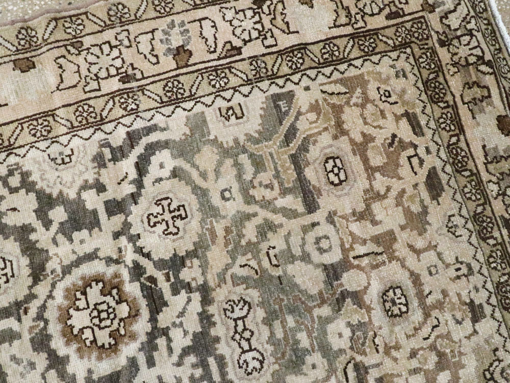 Vintage Persian Malayer Gallery Carpet, No.20393 - Gsblank