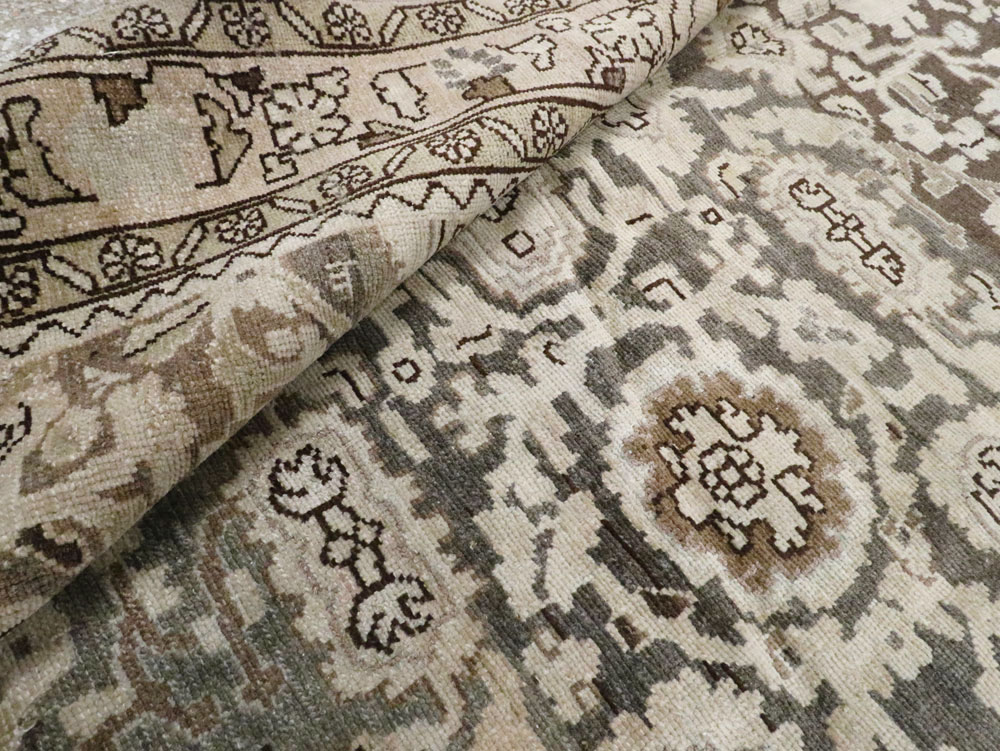 Vintage Persian Malayer Gallery Carpet, No.20393 - Gsblank