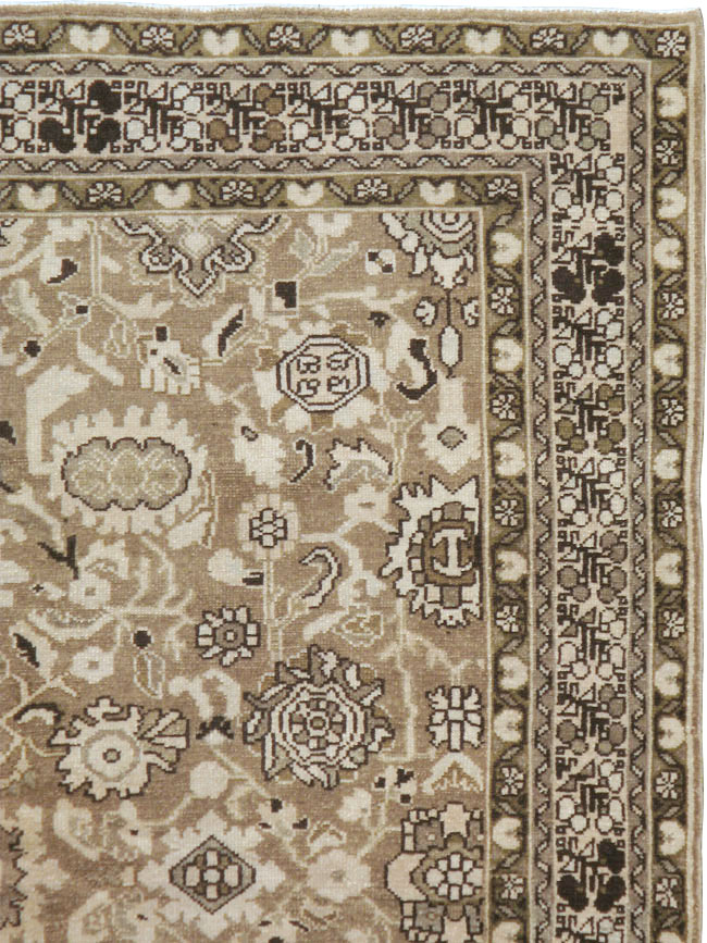 Vintage Persian Malayer Gallery Carpet, No.20398 - Gsblank
