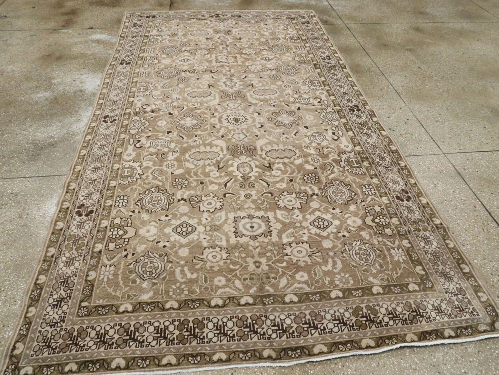 Vintage Persian Malayer Gallery Carpet, No.20398 - Gsblank